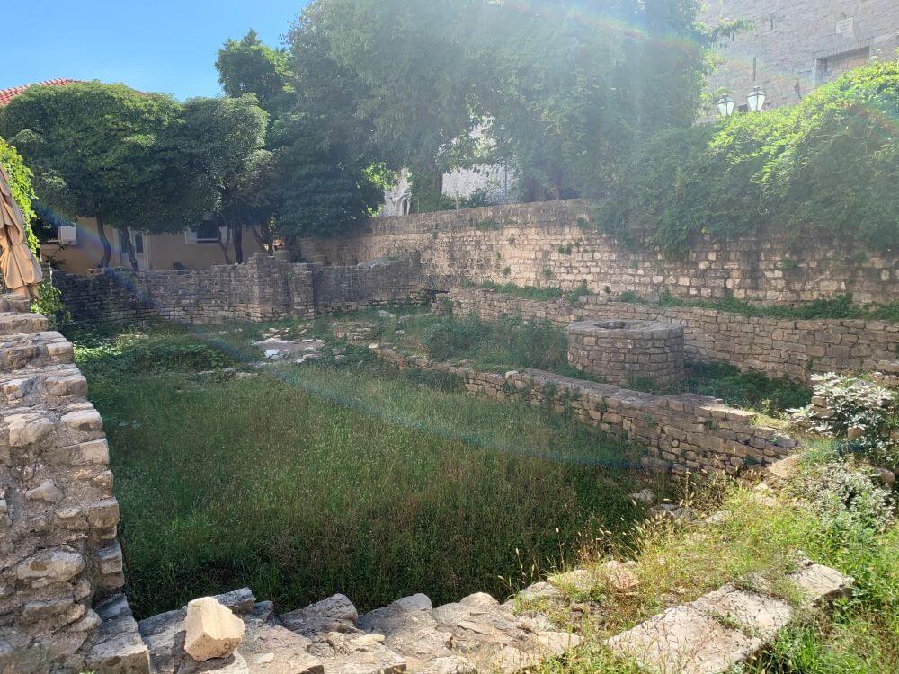 Early Christian Basilica Ruins Budva