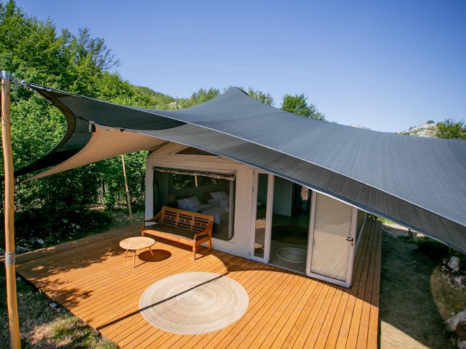 Glamping tent Best Yoga Retreats in Montenegro