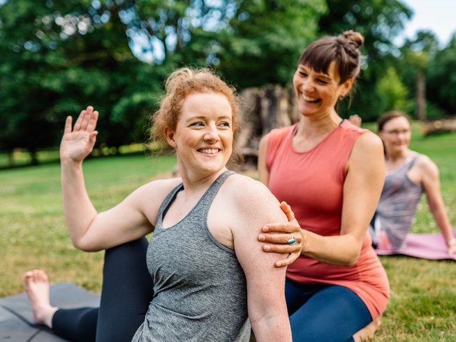 Melissa Monks at yoga retreat Best Yoga Retreats in Montenegro