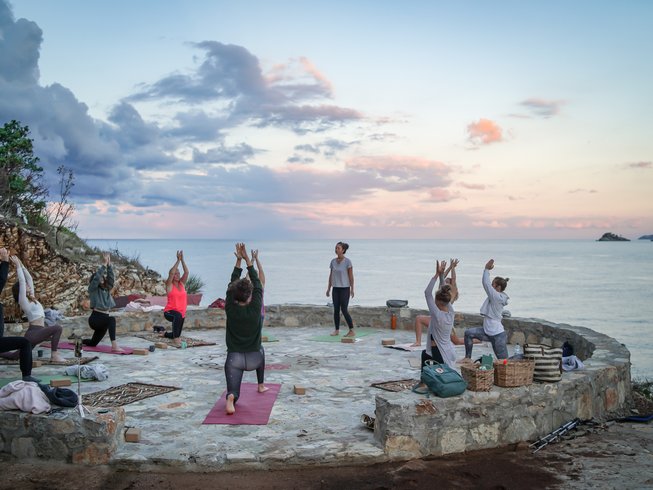 Yoga by the beach Best Yoga Retreats in Montenegro