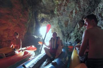 Kayaking in the Blue Cave Montenegro tours