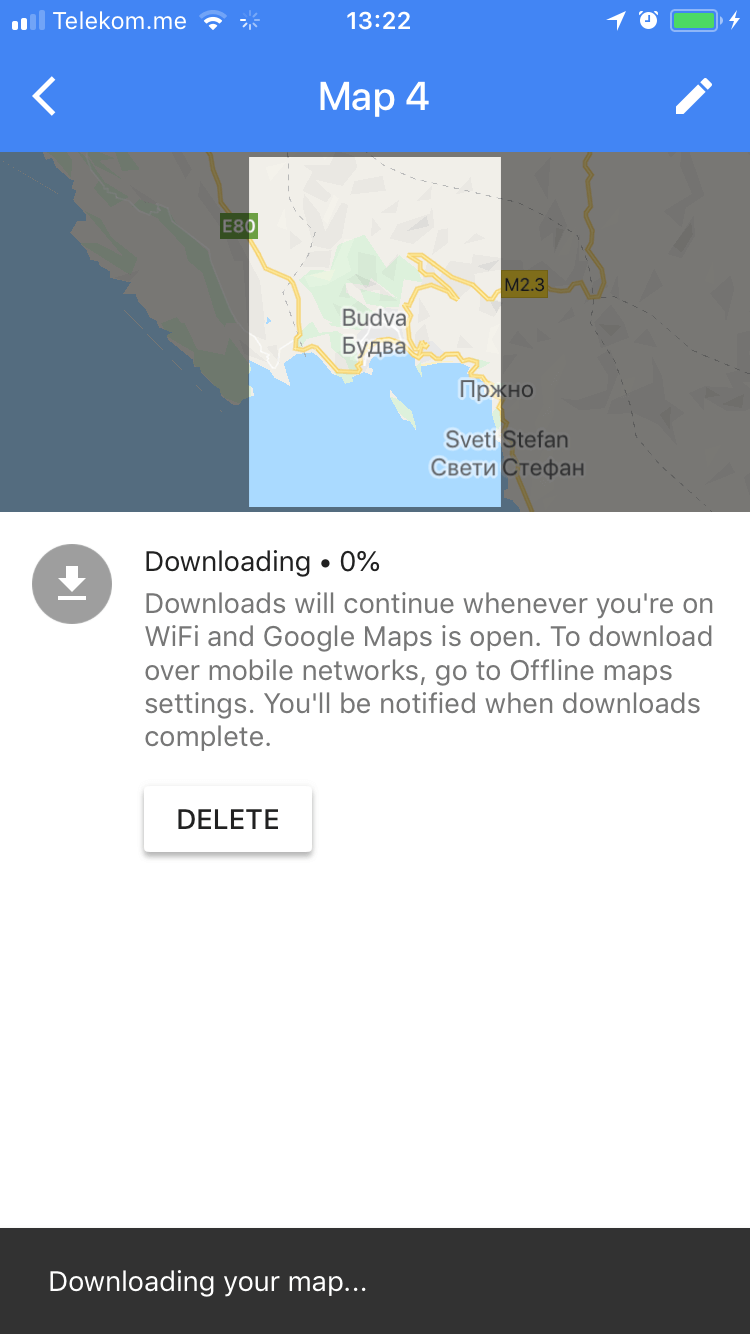 How to download a Budva Map on Google Maps