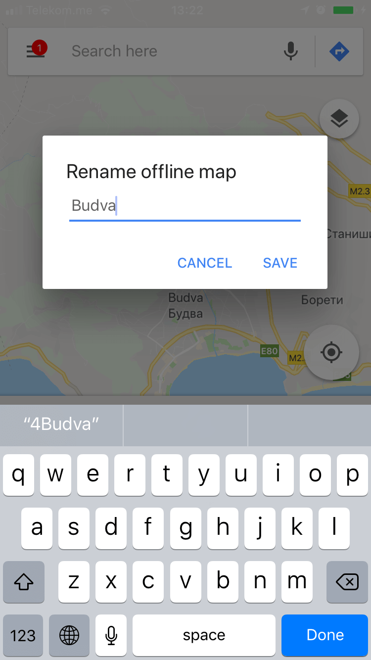How to download a Budva Map on Google Maps