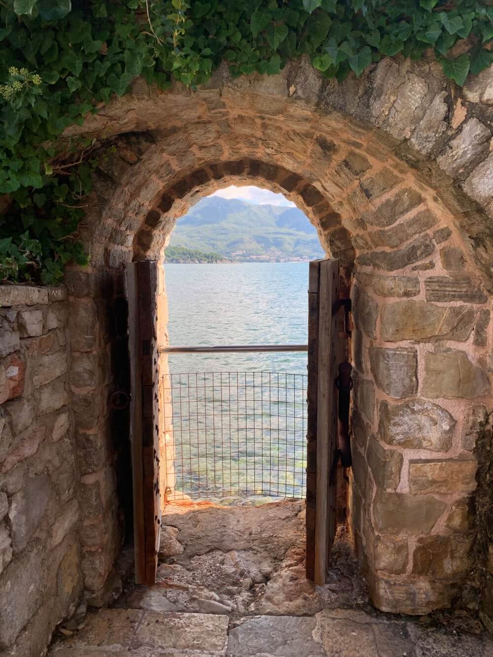 Old town gate, Budva, Montenegro Old town gate, Budva, Montenegro