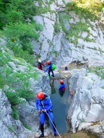 Canyoning in Montenegro