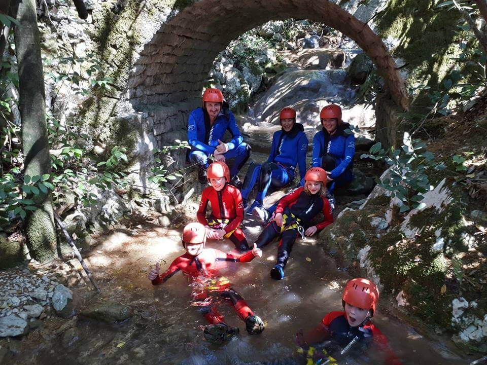 Canyoning in Montenegro has tours for all ages and adrenaline-junkie levels!