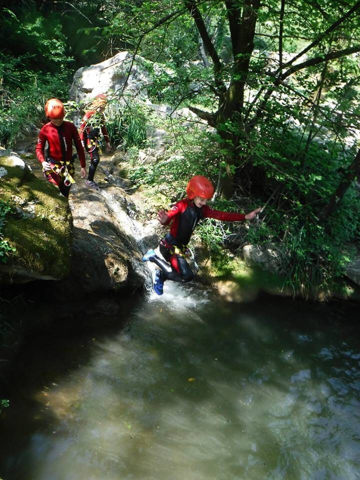 Canyoning in Montenegro has tours for all ages and adrenaline-junkie levels!