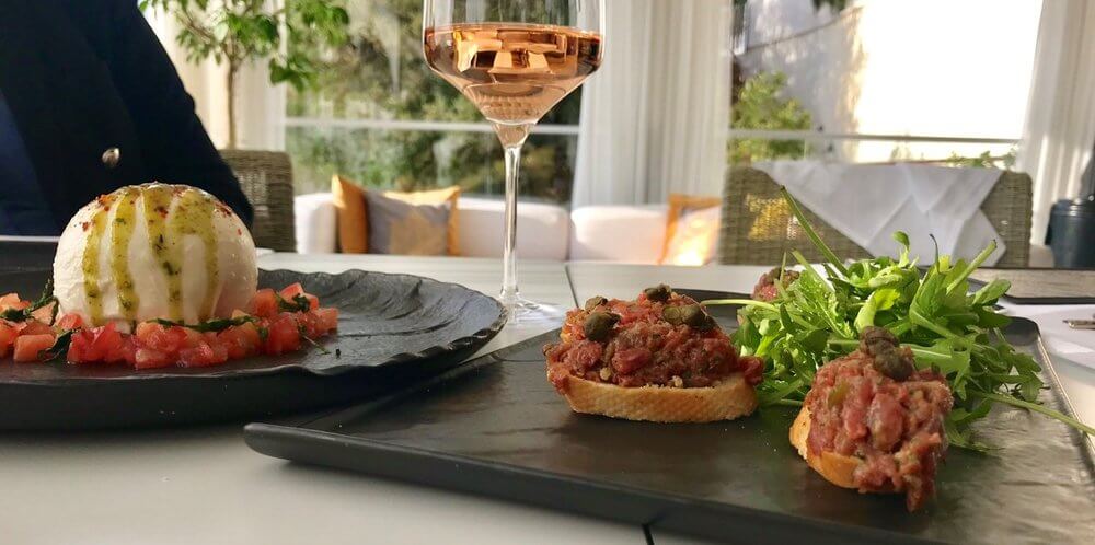 Beef tartare Dukley Beach Lounge, Budva, Montenegro
