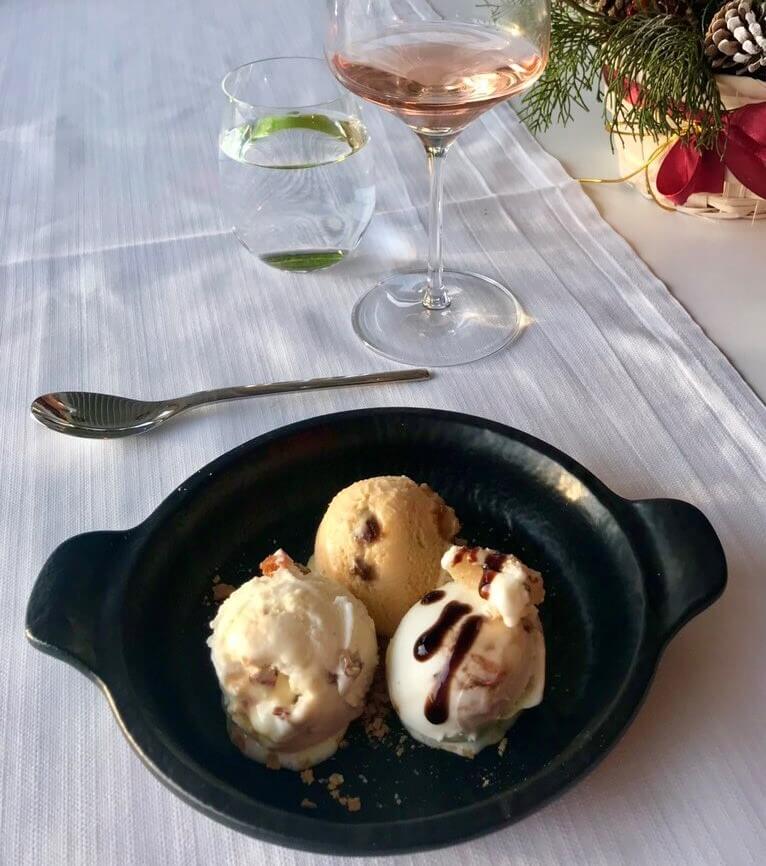 Ice cream Dukley Beach Lounge, Budva, Montenegro