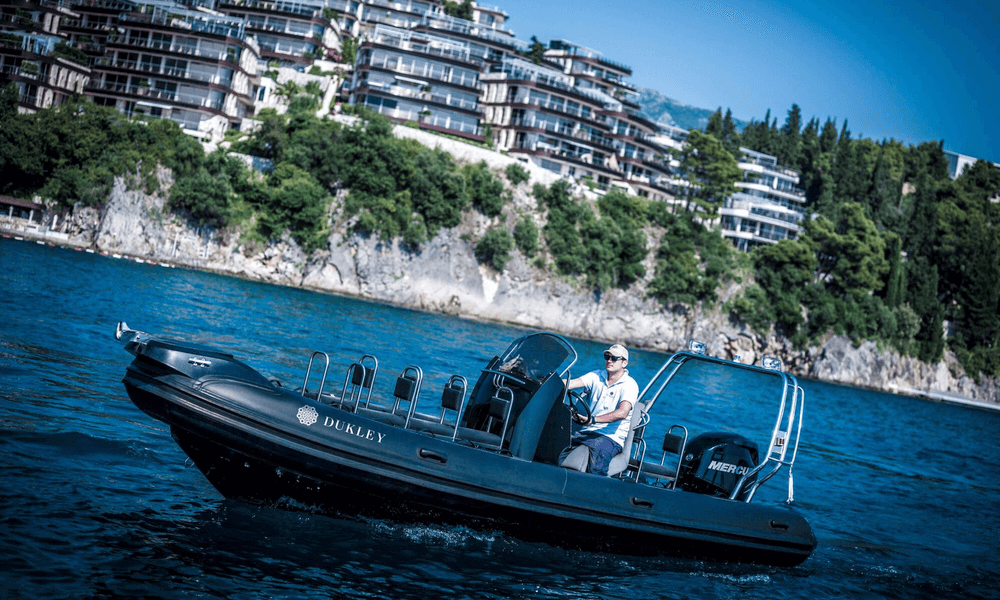 Boat transfer Dukley Hotel and Resort review. Is this the best hotel on the Budva Riviera in Montenegro?
