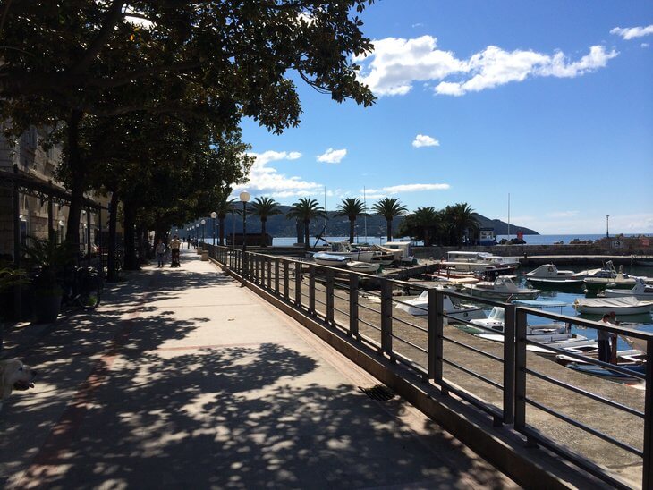 Pet Danica Promenade, Herceg Novi, Montenegro