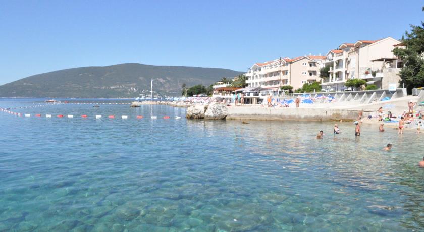 Hotel Perla guest pier and beach Hotel Perla guest pier and beach