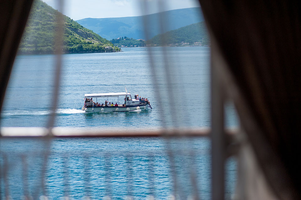 View from Hotel Conte, Perast