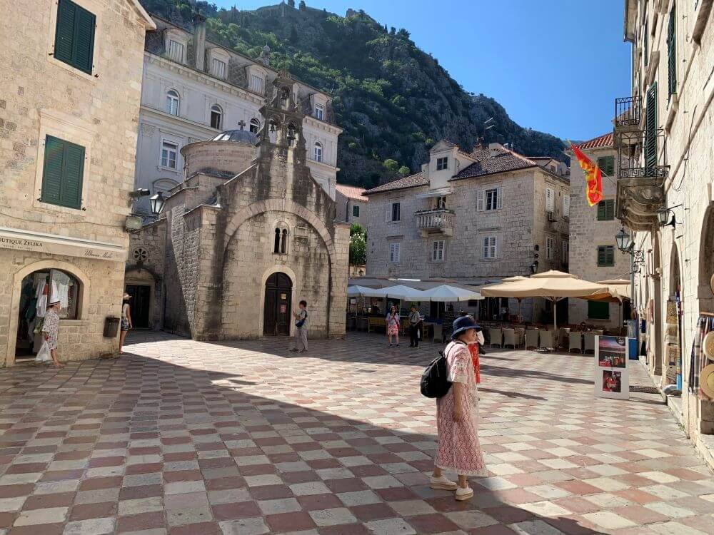 St Luke's Square, Kotor, Montenegro St Luke's Square, Kotor, Montenegro