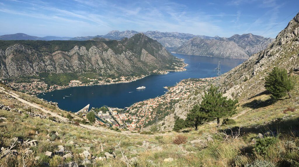 The Ladder of Kotor is an old path connecting Montenegro's old royal capital, Cetinje, with Kotor on the coast. It's a popular walk and offers incredible views.