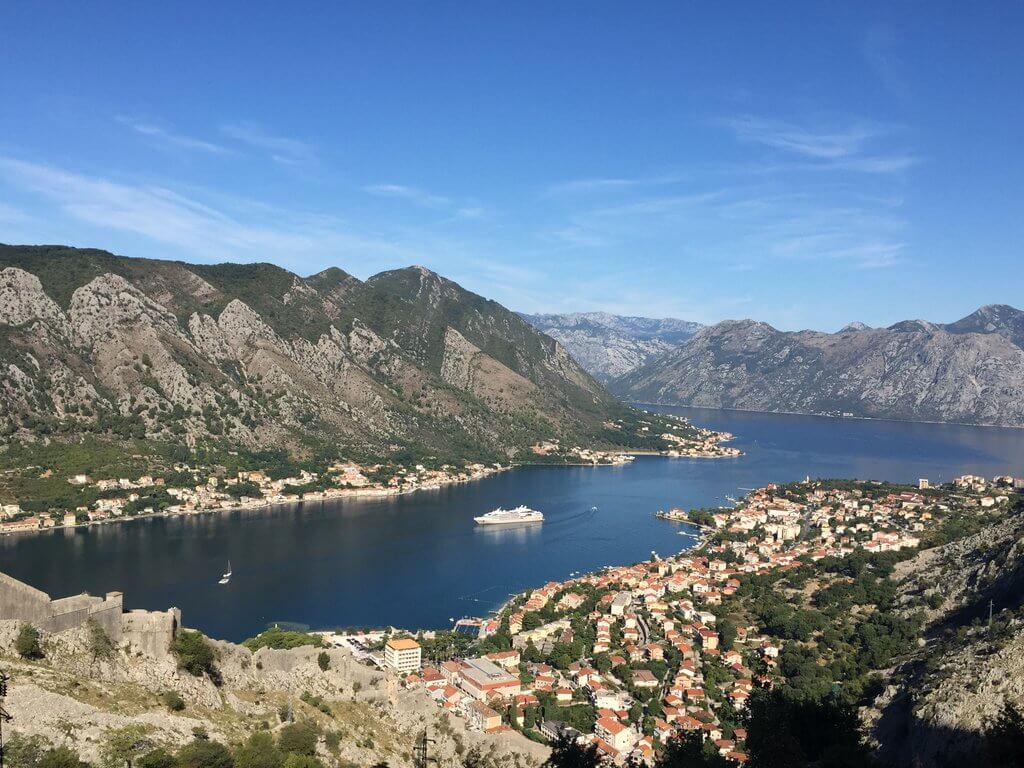The Ladder of Kotor is an old path connecting Montenegro's old royal capital, Cetinje, with Kotor on the coast. It's a popular walk and offers incredible views.