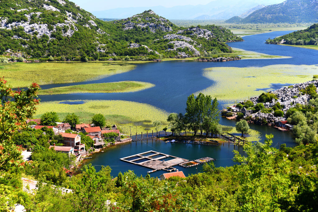 Lake Skadar, Montenegro Lake Skadar, Montenegro