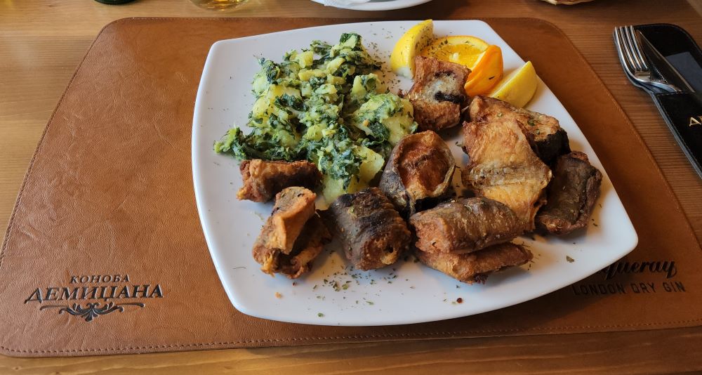 Lake Skadar eel at Demizana Lake Skadar eel at Demizana
