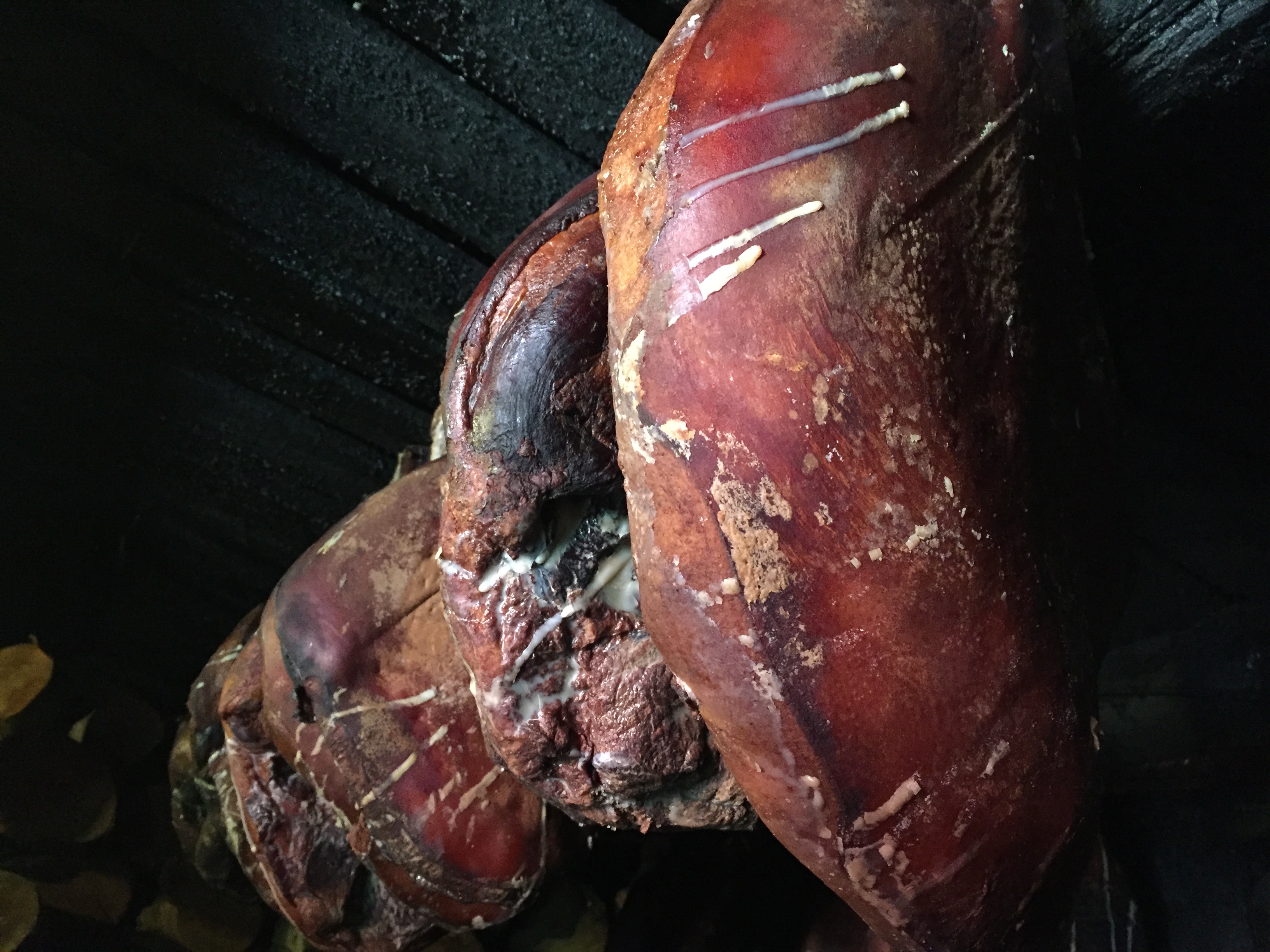 Prosciutto in Njegusi, Montenegro Prosciutto in Njegusi, Montenegro