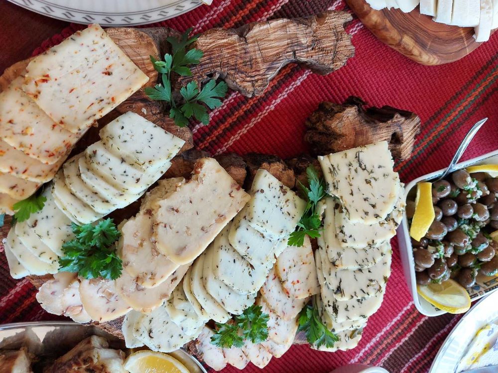 Lustica Peninsula Tour homemade cheeses