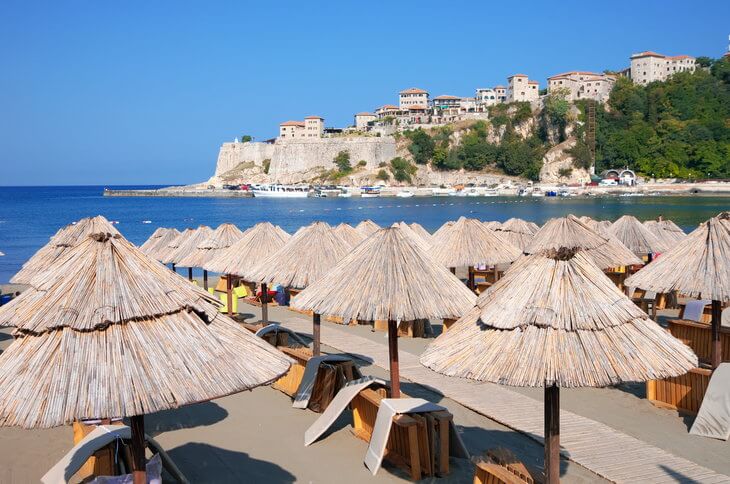 Small Beach, Ulcinj, Montenegro Small Beach, Ulcinj, Montenegro