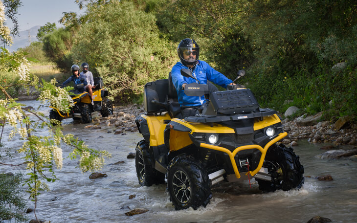 An ATV tour in Montenegro is a thrilling way to see the country's wild beauty.