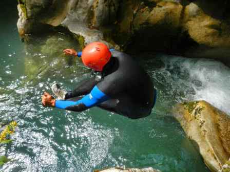 Canyoning in Montenegro Canyoning in Montenegro