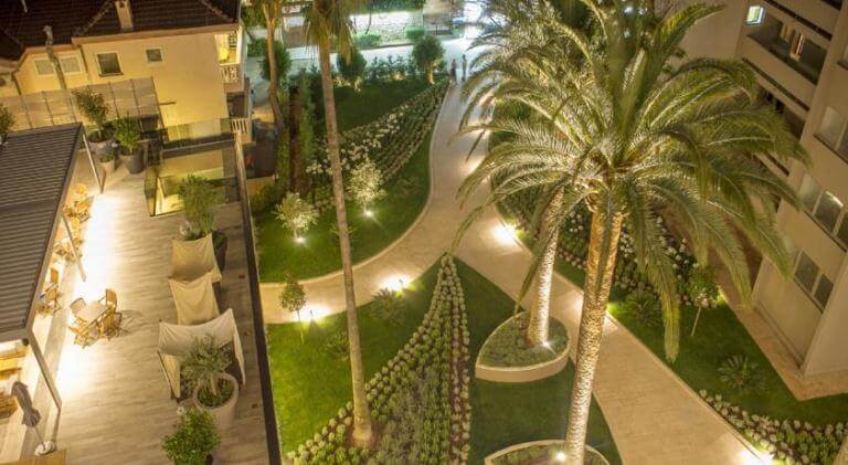 Palmon Bay Hotel gardens Palmon Bay Hotel gardens