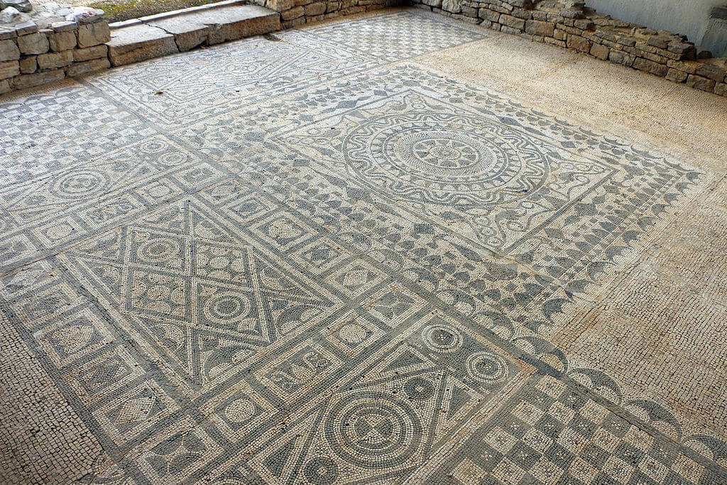 Visitor's guide to Risan Mosaics, the 2,000 year old mosaics in the Bay of Kotor, Montenegro. Find out when and how to visit, what to expect and where you can find more ancient ruins in Risan.