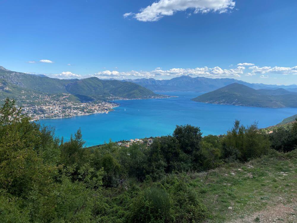 View from Church of Sveti Ilija Herceg Novi
