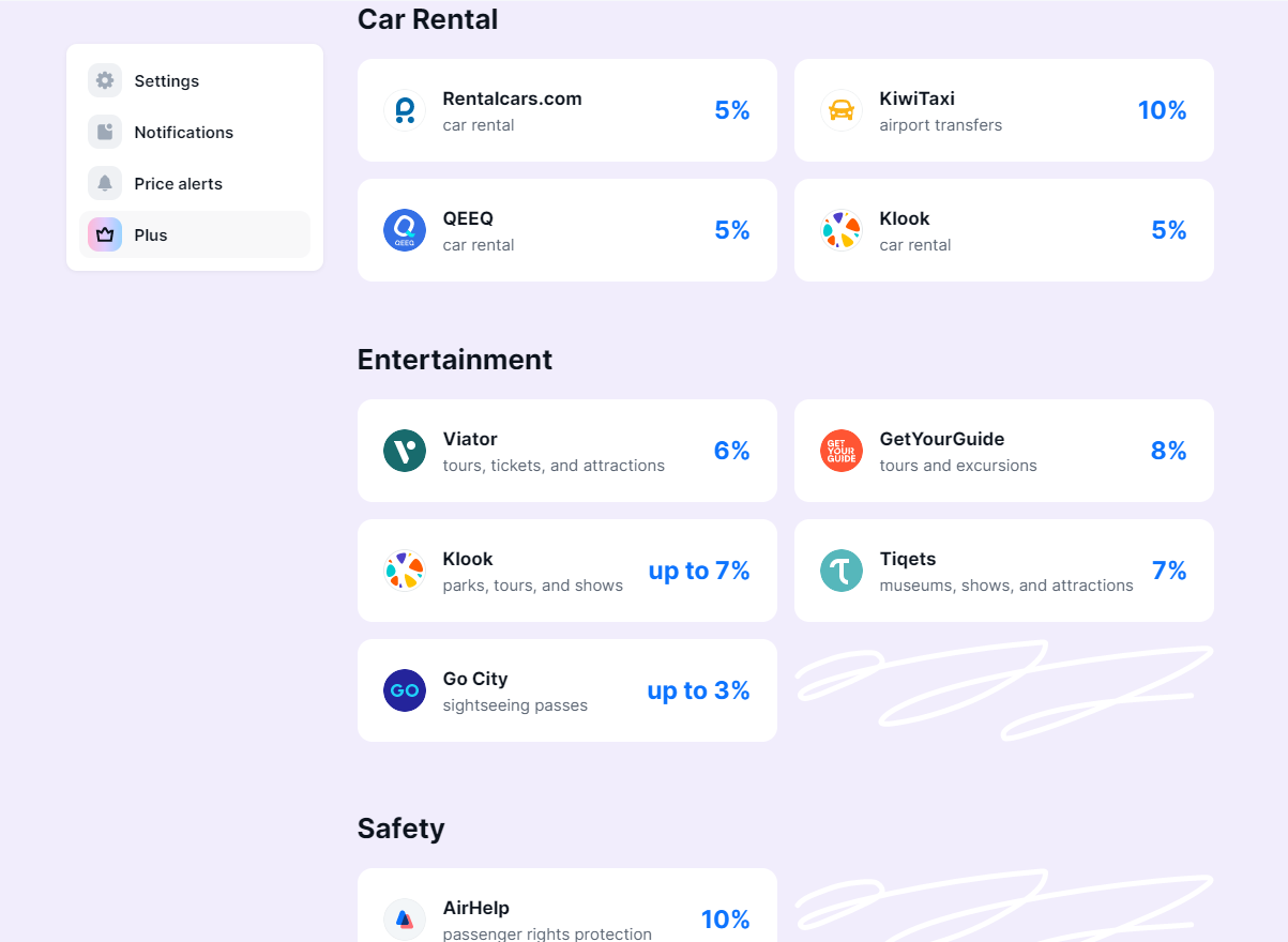 WayAway Plus dashboard WayAway Review: A Candid Review of the Trending Travel App