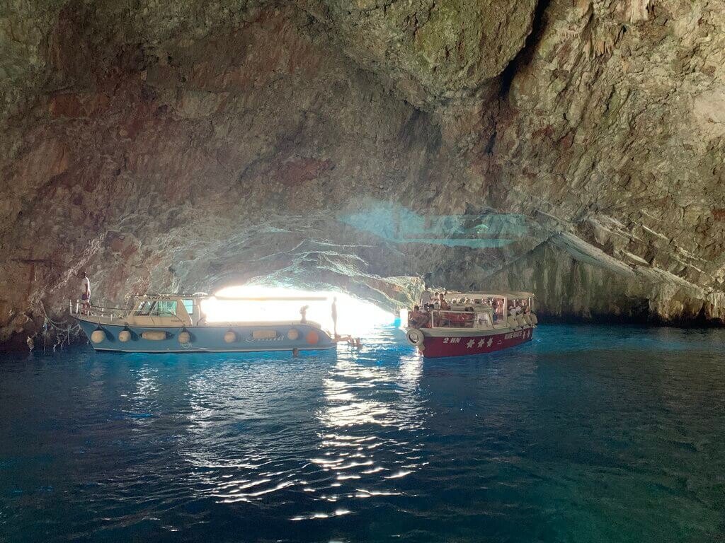 Blue Cave, Montenegro Blue Cave, Montenegro
